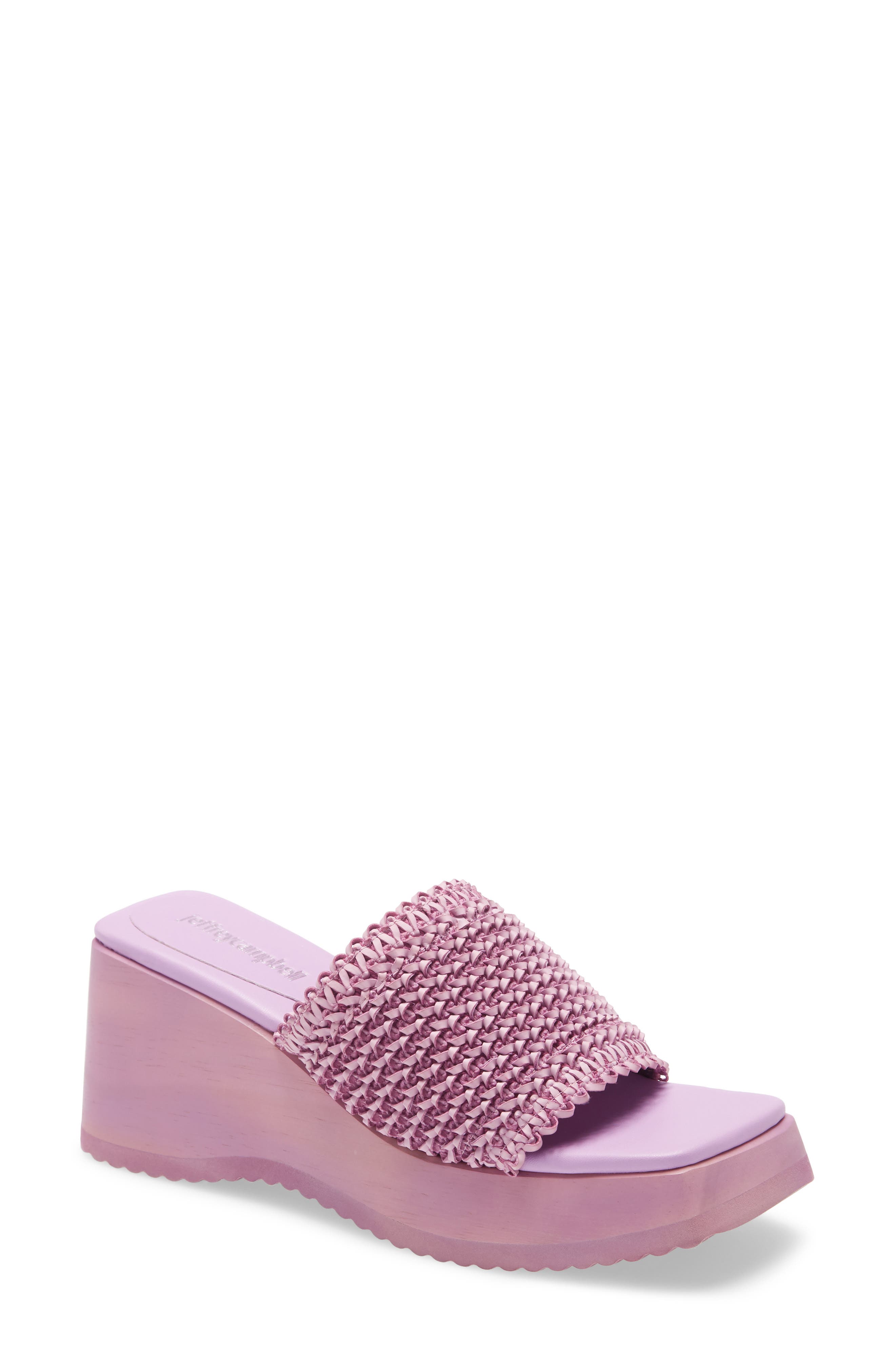 Dipsey Platform Wedge Sandal, Main, color, LILAC JUTE