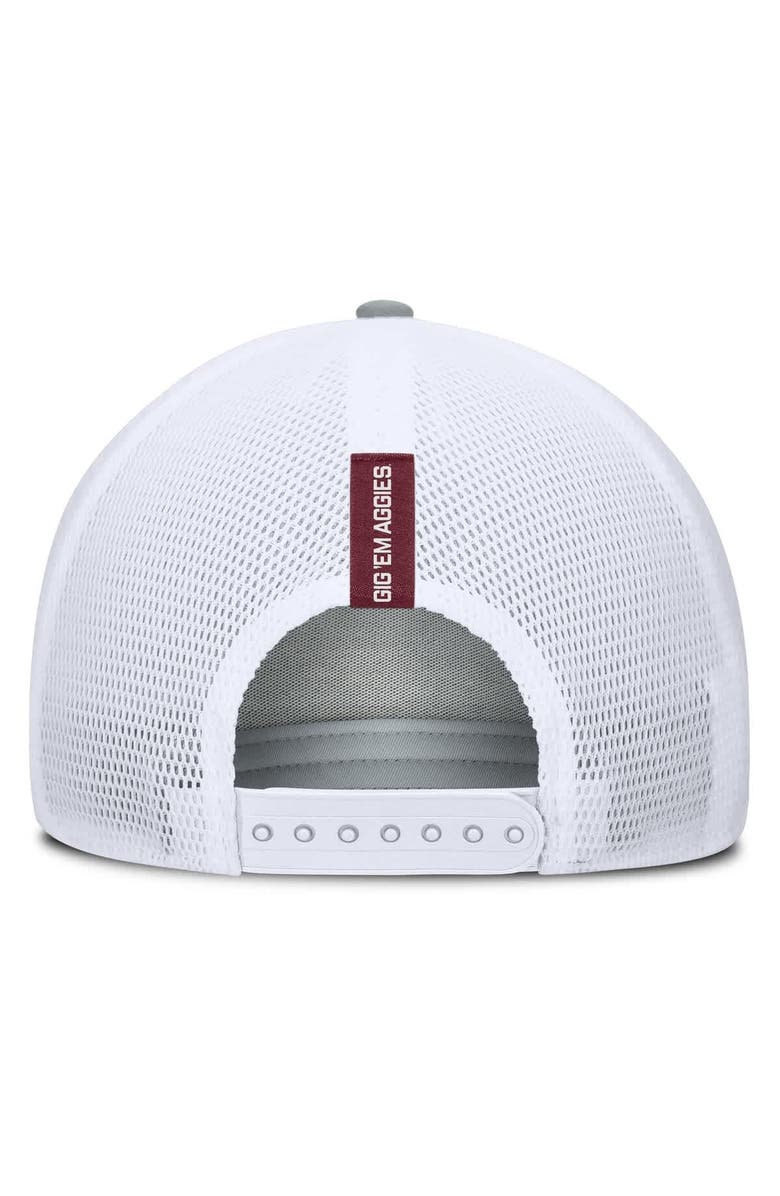 FANATICS Men's Fanatics Heather Gray/Maroon Texas A&M Aggies Profile Trucker Adjustable Hat, Alternate, color, Heather Gray