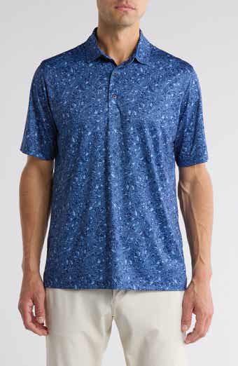 Greg Norman Marble Shark Performance Knit Polo