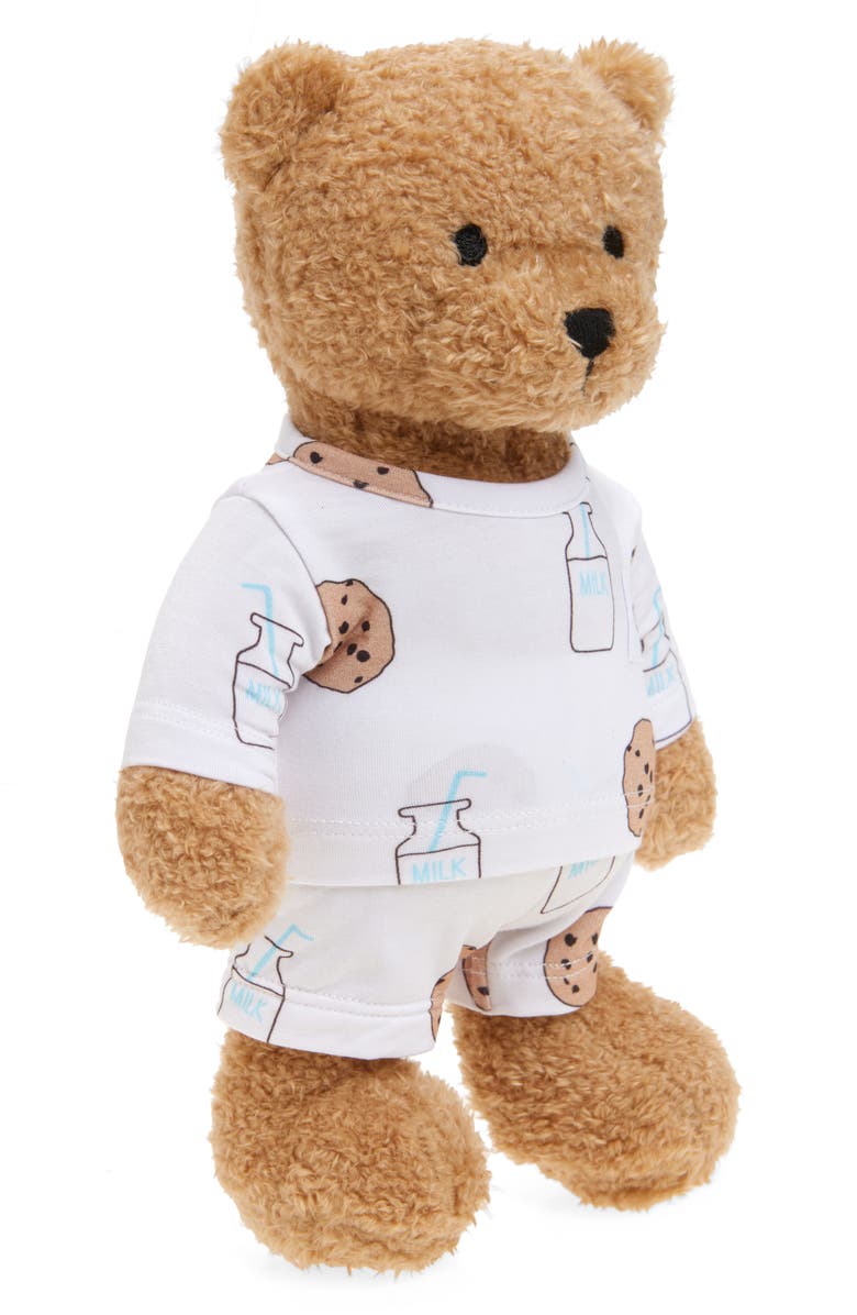 Dear Perli Teddy Bear Stuffed Animal in Pajamas, Main, color,