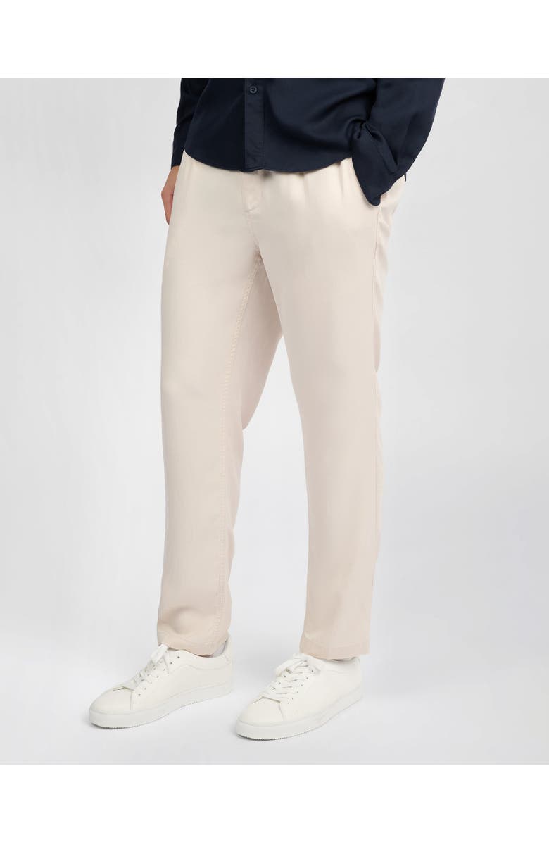 Onia Lyocell Tapered Trouser, Main, color, Stone