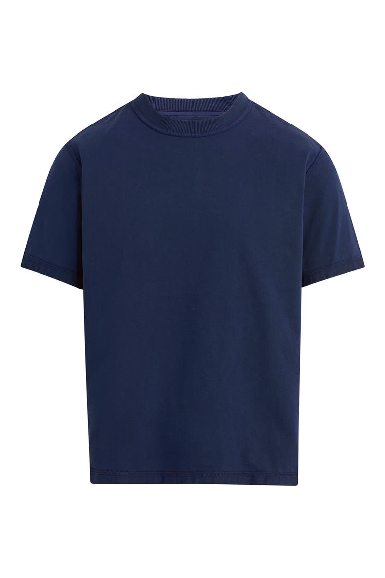 Heavyweight Cotton T-Shirt, Alternate, color, DEEP NAVY