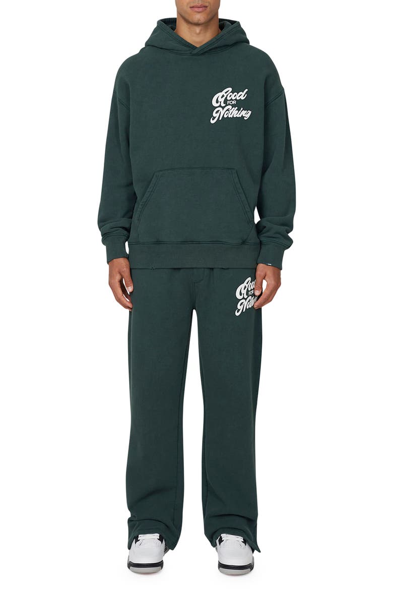 Funk Relaxed  Hoodie, Alternate, color, Green