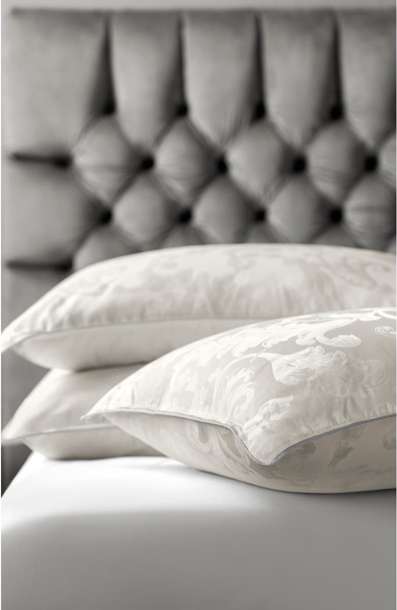 Togas Infinity Mulberry silk pillow, Alternate, color, White