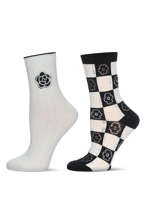 Assorted 2-Pack Crew Socks