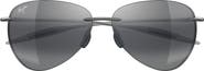 Maui Jim Sugar Beach 62mm PolarizedPlus2® Round Sunglasses