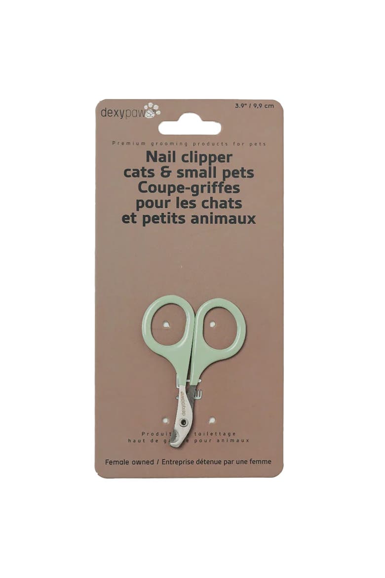 Nail Clipper for Cats & Small Pets, Sage Green, Pet Grooming Tool, Main, color, Green