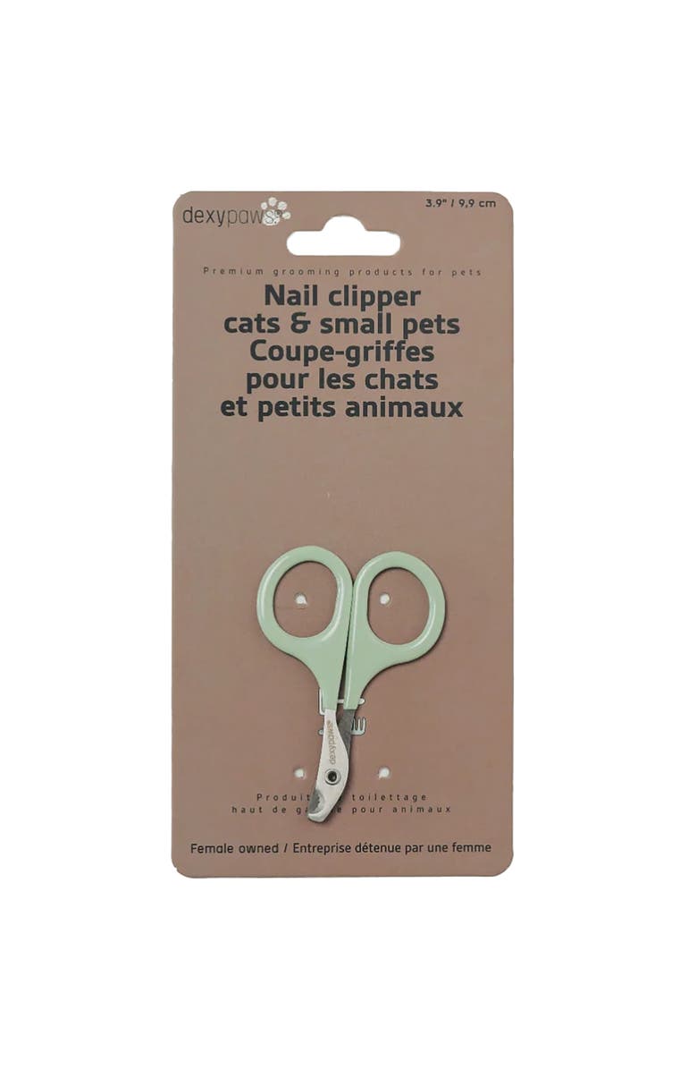 Dexypaws Nail Clipper for Cats & Small Pets, Sage Green, Pet Grooming Tool, Main, color, Green