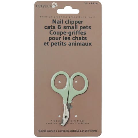 Nail Clipper for Cats & Small Pets, Sage Green, Pet Grooming Tool