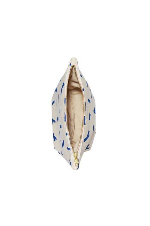 Dance Happy Sprinkles Cosmetic Bag In Navy