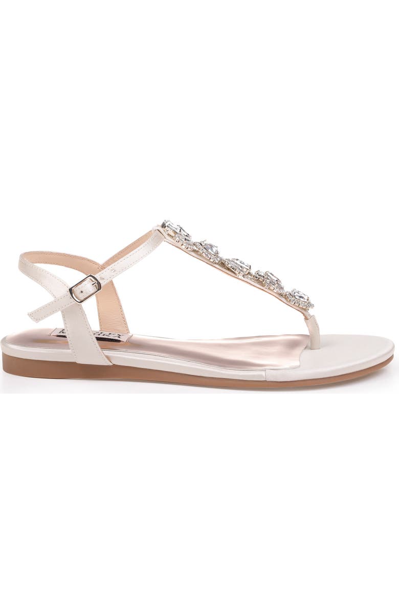 Badgley Mischka Collection Badgley Mischka Sissi Crystal Embellished Sandal, Alternate, color,