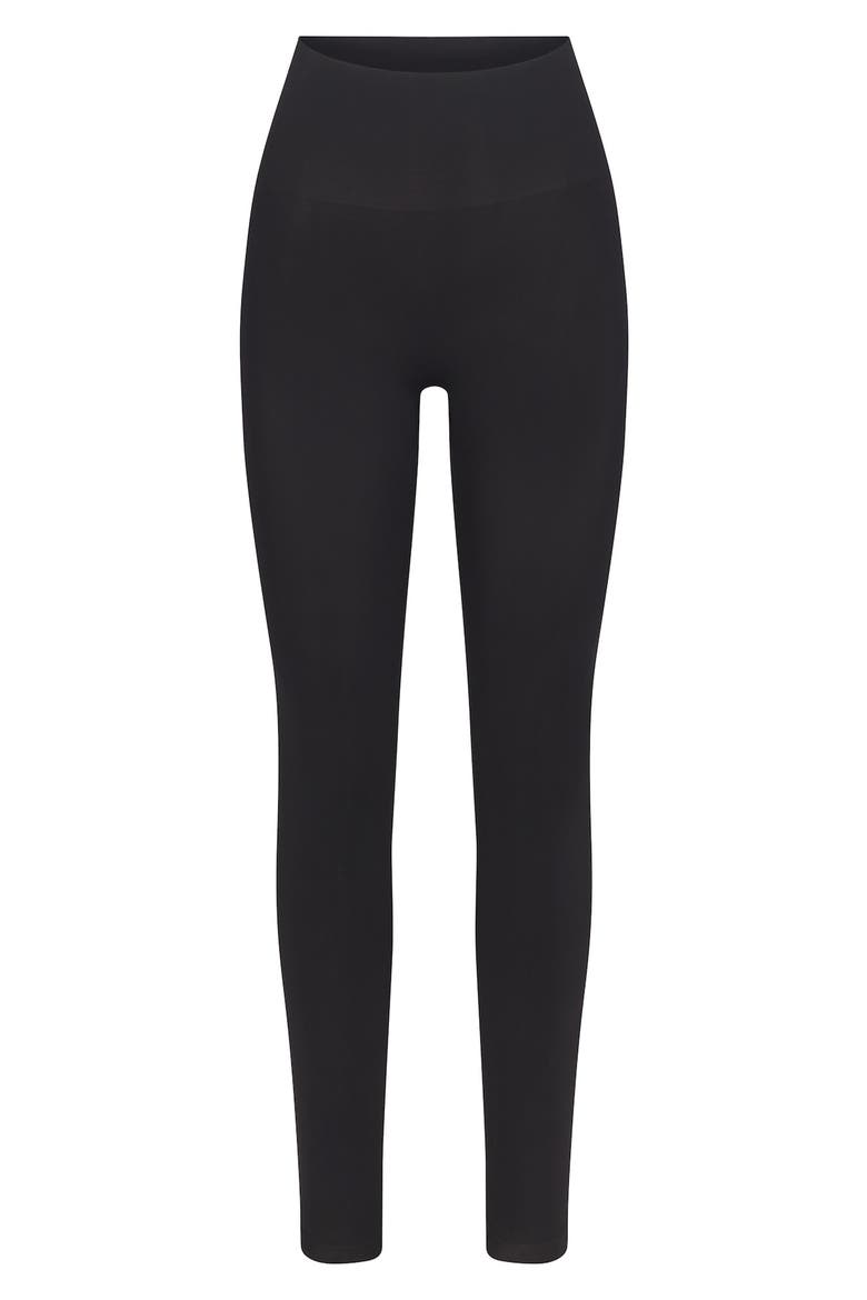 Seamless High Waist Smoothing Leggings, Alternate, color, ECLIPSE