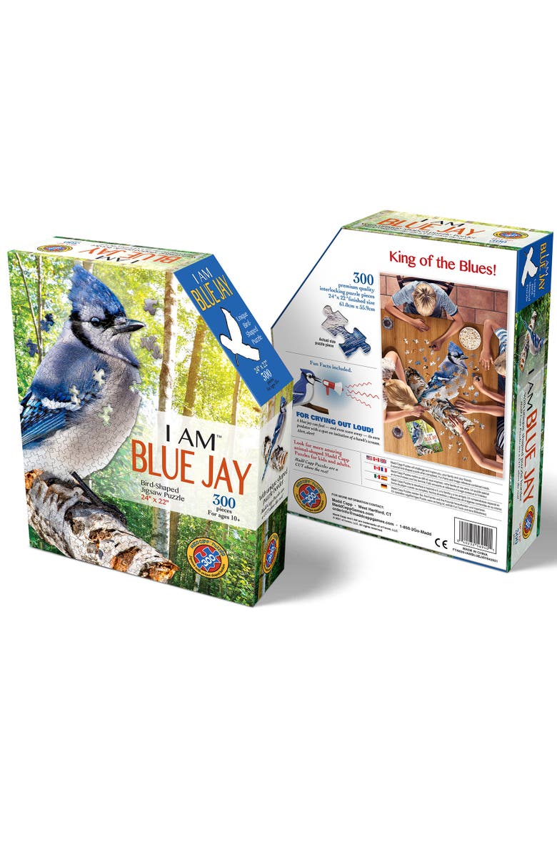 Madd Capp BLUE JAY 300 Piece Jigsaw Puzzle, Alternate, color, Multicolored