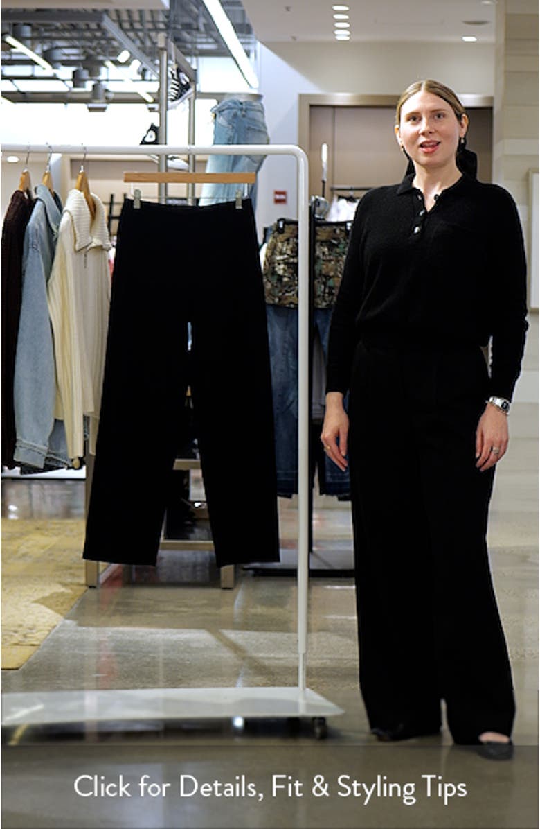 High Waist Ankle Wide Leg Pants, sales video thumbnail