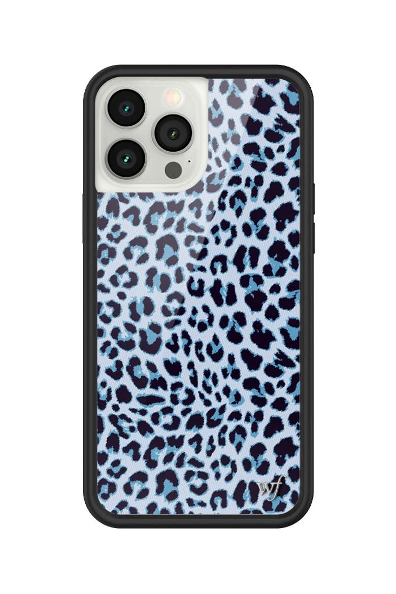 Meow | Blue iPhone Case, Alternate, color, Blue