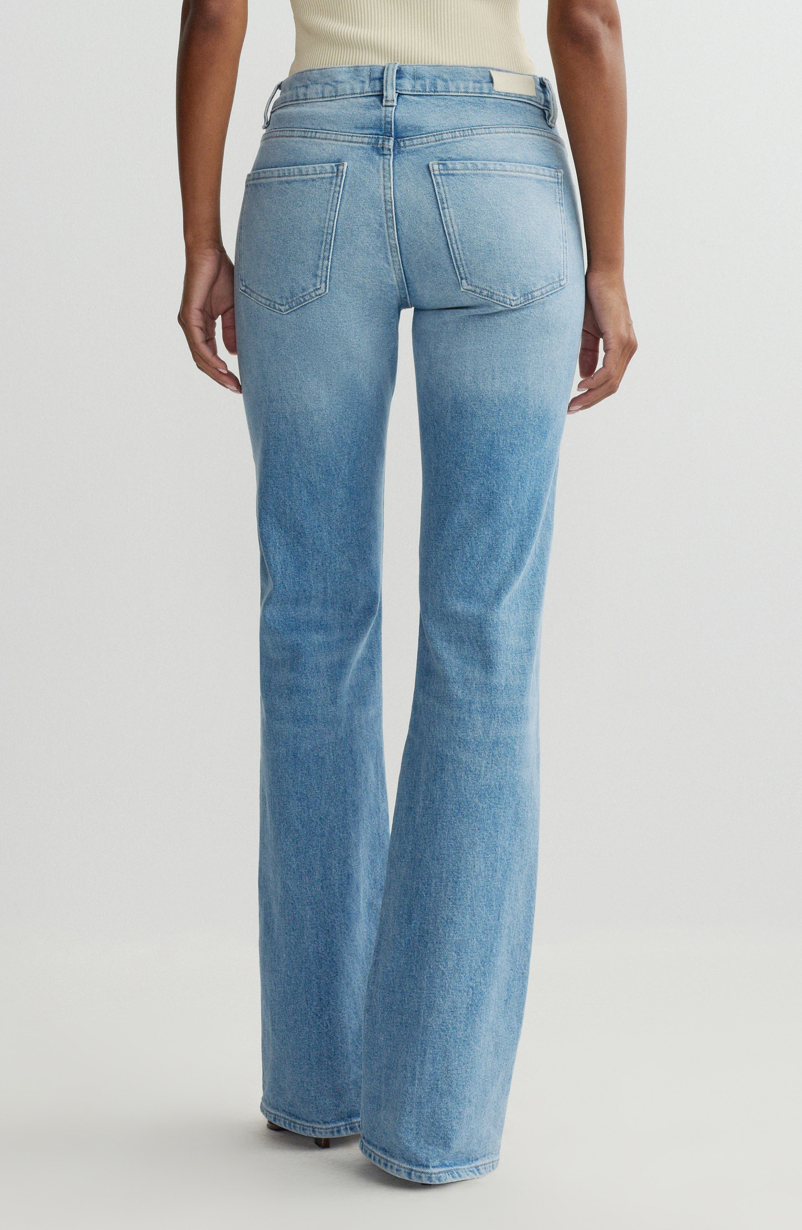 Bella Mid Rise Slim Bootcut Jeans - image 2