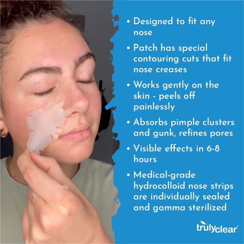 Truly Clear Nose Patches, 3 Packs In Multi