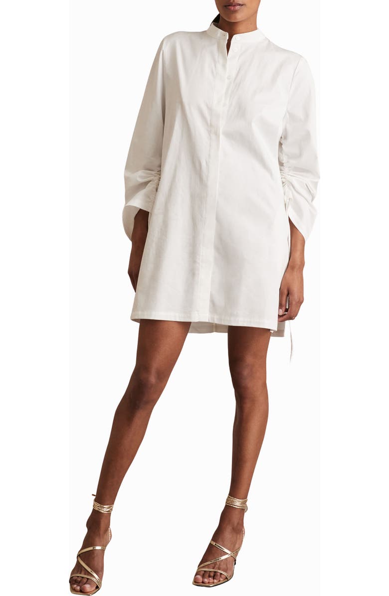 Reiss Rebecca Ankle Wrap Sandal, Alternate, color, Gold