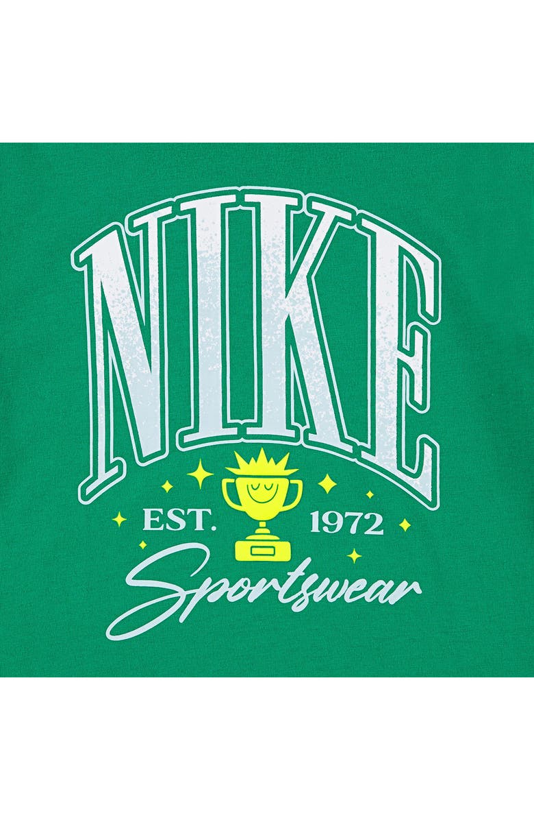 Nike Kids' Nike Ace Arch Graphic T-Shirt, Alternate, color, Stadium Green
