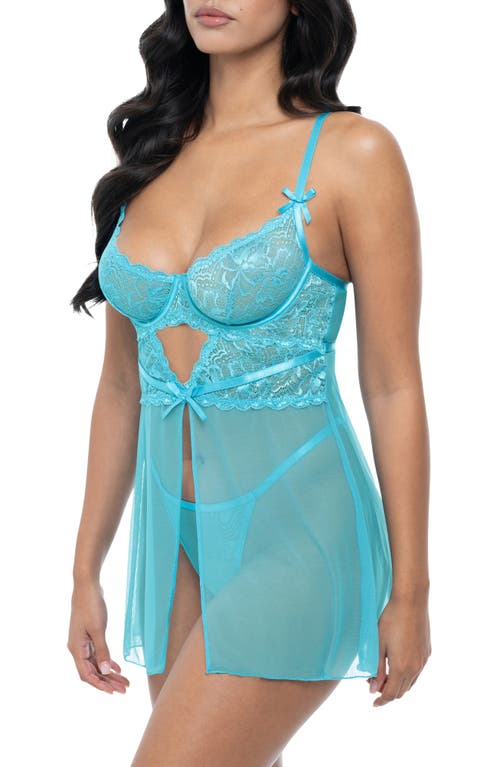 Oh La La Cheri Emma Underwire Chemise & G-string Set