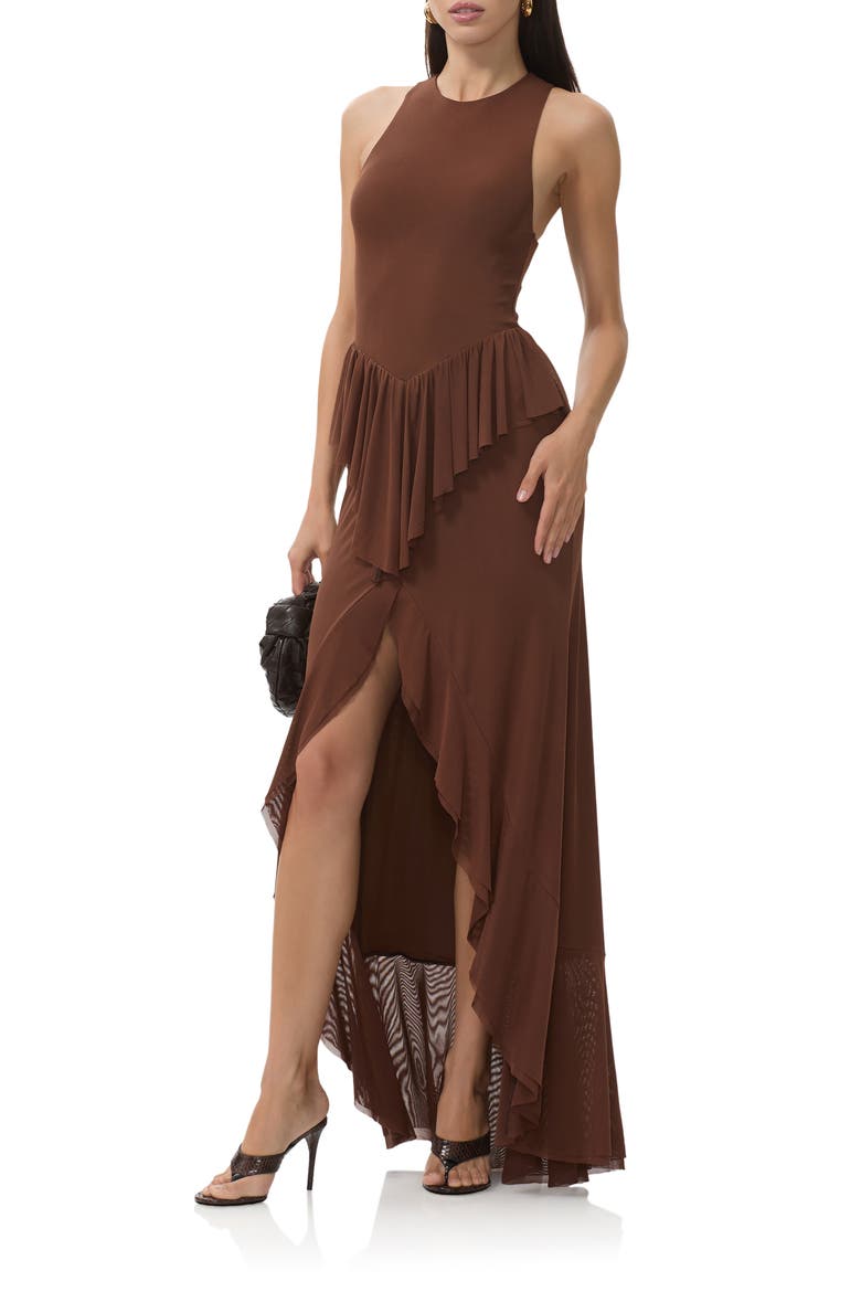 Bovina Sleeveless A-Line Dress, Main, color, CAPPUCCINO
