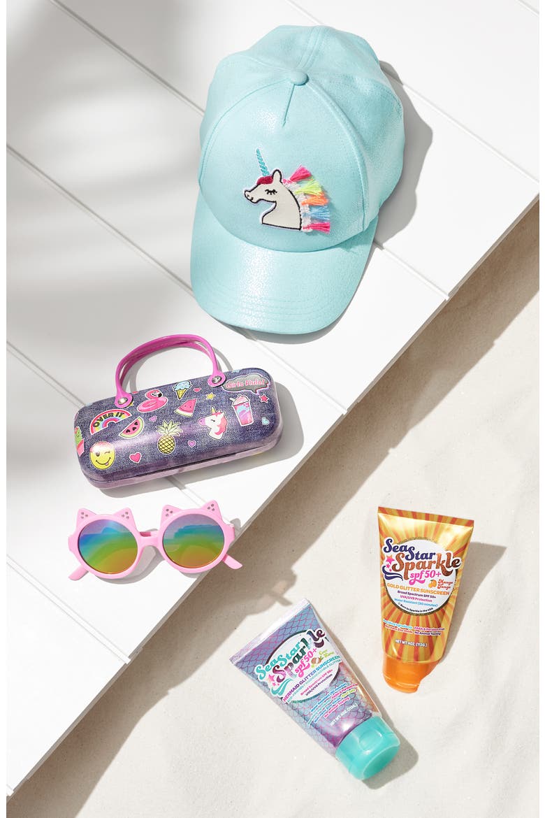 Sea Star Sparkle SPF 50+ Sunscreen, Alternate, color, AQUA