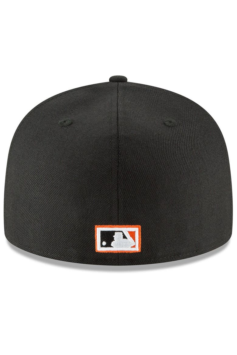 Men's New Era Black San Francisco Giants Cooperstown Collection Wool 59FIFTY Fitted Hat, Alternate, color, Black