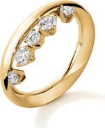 HEARTS ON FIRE Barre Floating Diamond Ring