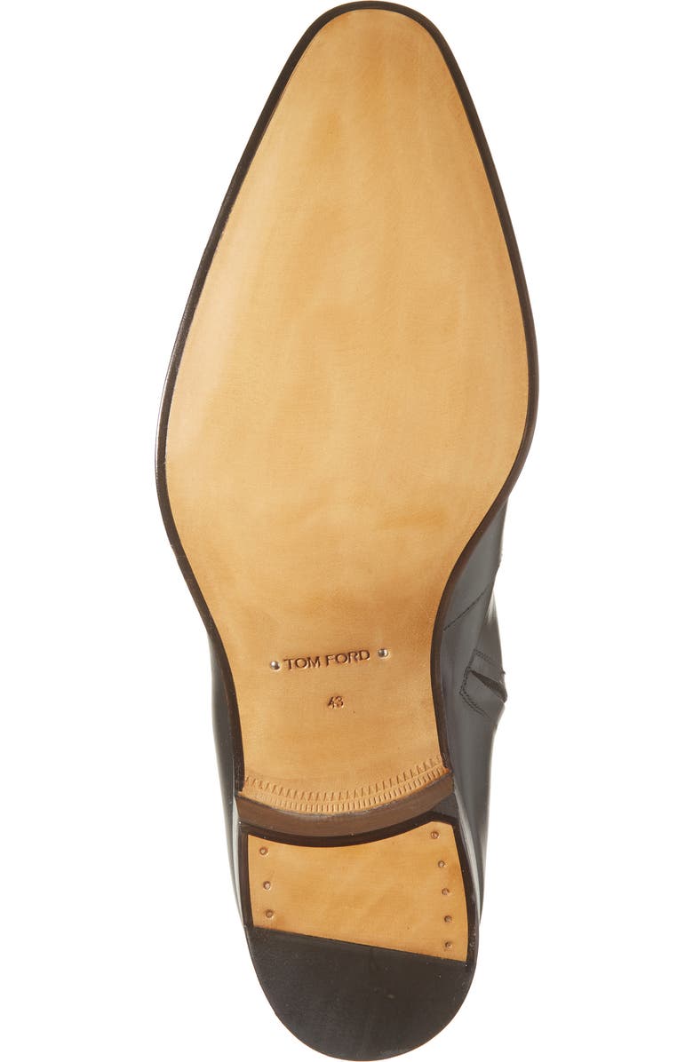 TOM FORD Vincent Leather Boot, Alternate, color, Black