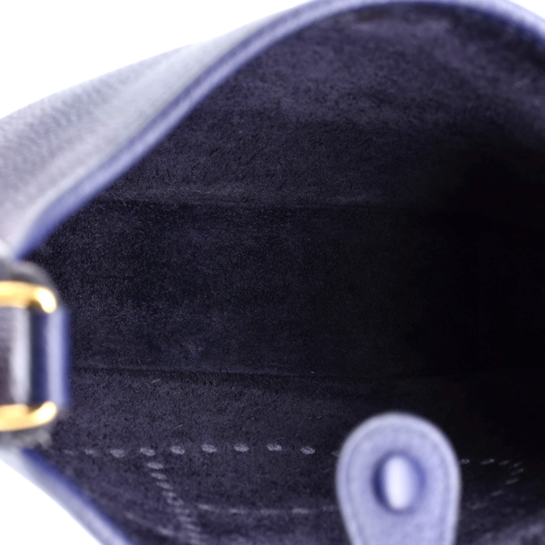 Pre-Owned Hermes Evelyne Bag Gen III Maurice TPM, Alternate, color, Bleu Saphir