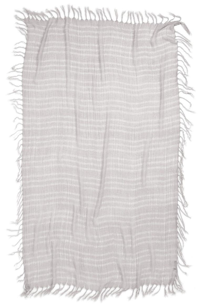 Fringe Scarf, Alternate, color, GREY