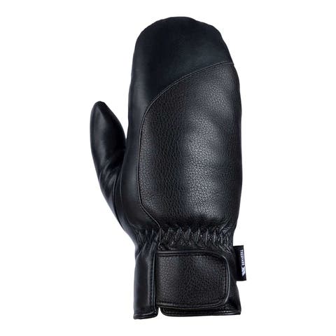 Fabiola Fleece Lined Logo Mittens