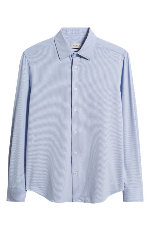 Julian Shaped Fit Stretch Button-Up Shirt