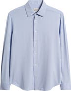 Bugatchi Julian Shaped Fit Stretch Button-Up Shirt