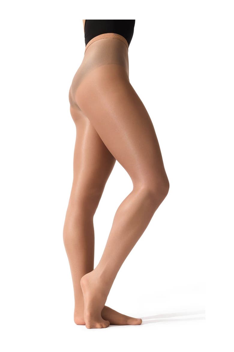 Ultra Shimmery Footed Tight, Main, color, beige/khaki