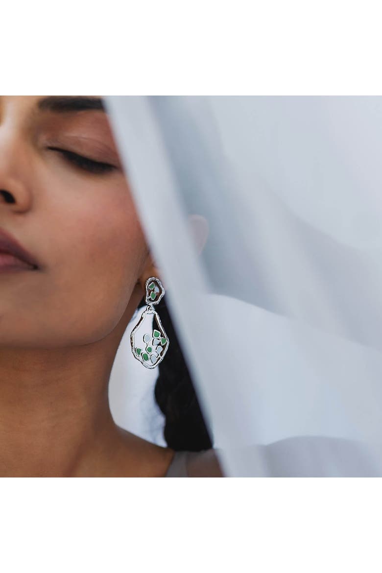 TERRA DROP EARRINGS, Alternate, color, Gold Plated