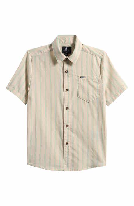 Volcom Kids' Rambler Short Sleeve Button-Up Shirt