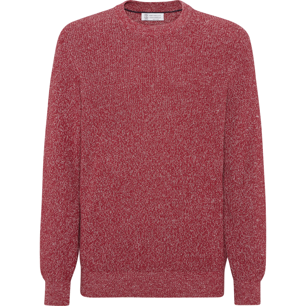 Brunello Cucinelli Versatile Ribbed Crew Neck Knit