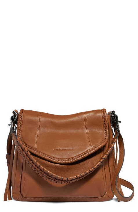 Aimee Kestenberg bronze leather newest satchel