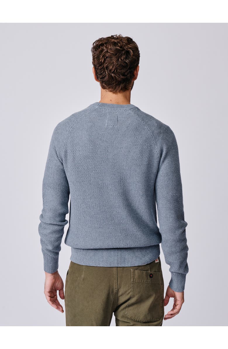 Aubin Norton Textured Crew Neck Jumper, Alternate, color, Pale Blue