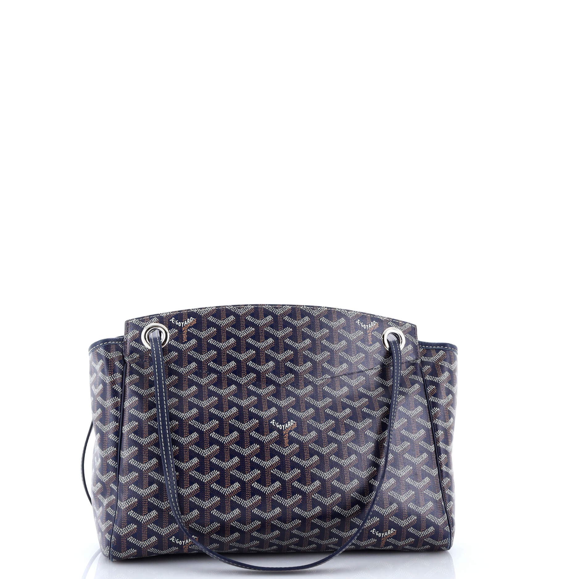 Pre-Owned Goyard Rouette Bag Coated Canvas PM, Alternate, color, 