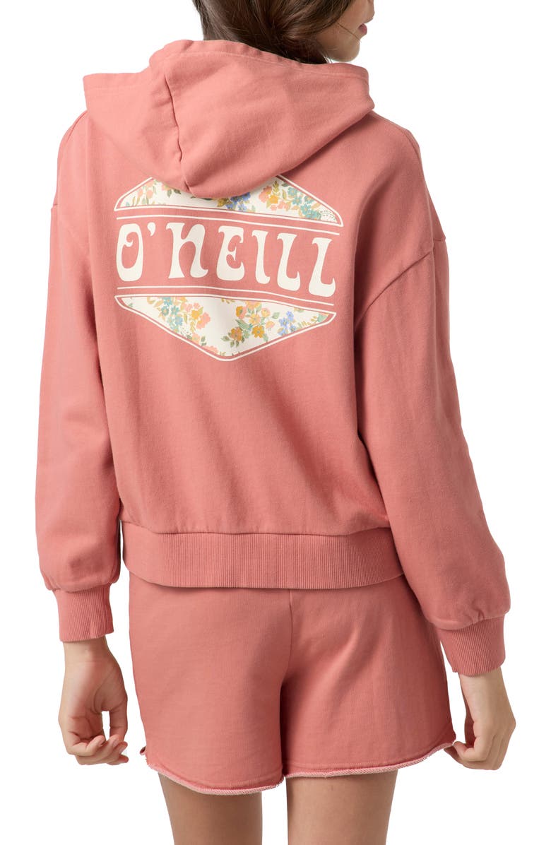 O'Neill Kids' Asher Graphic Hoodie, Alternate, color, Desert Sand