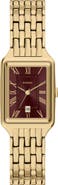 Fossil Raquel Goldtone Bracelet Watch, 23mm x 38mm