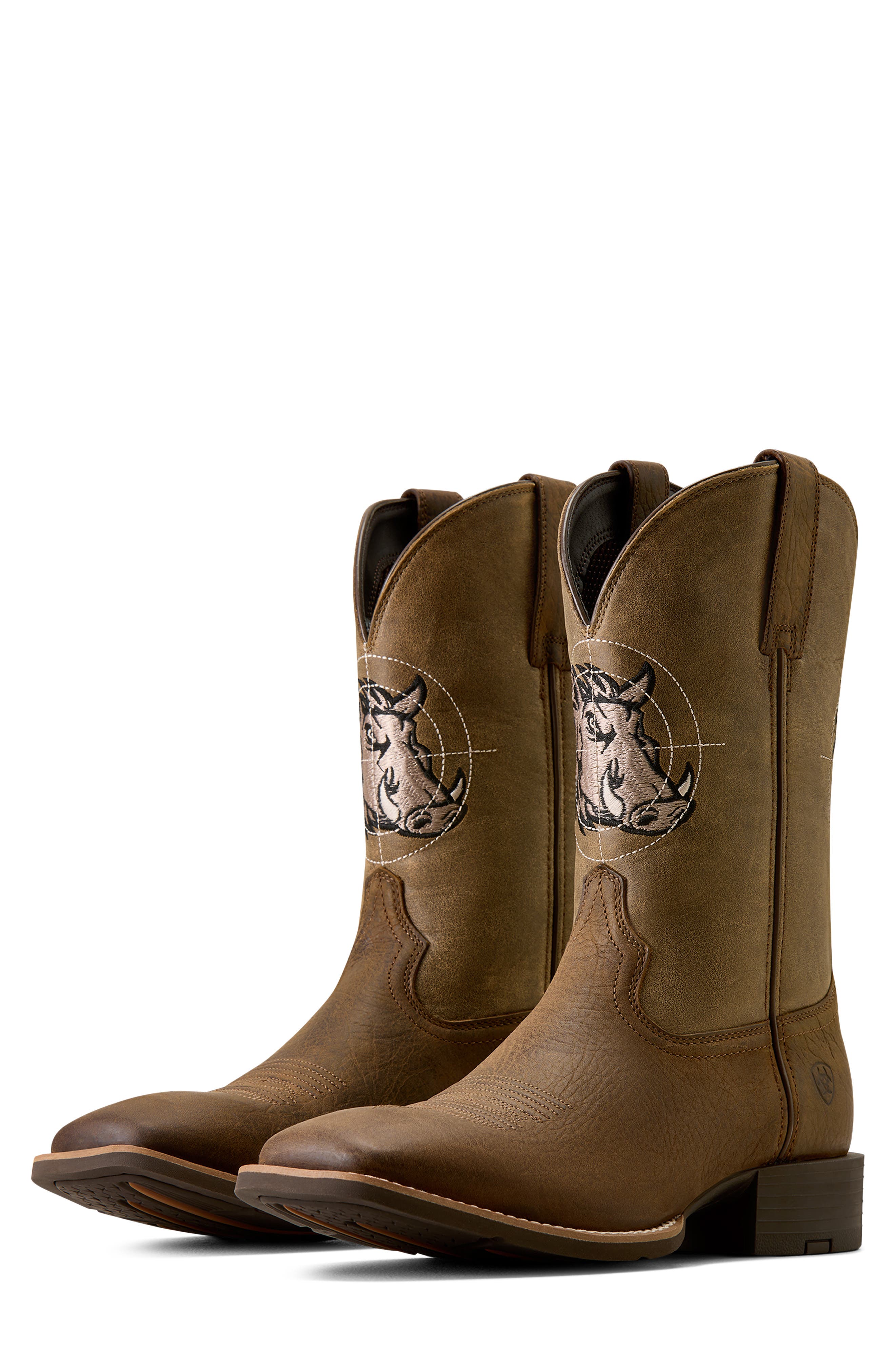 Sport Crosshog Leather Western Boot, Alternate, color, WILD TAUPE