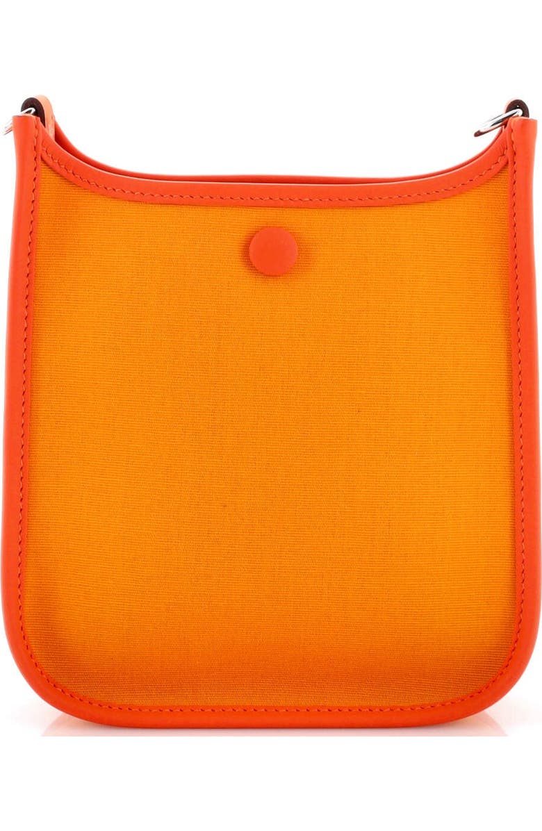 Pre-Owned Hermes Neo Evelyne Bag Toile and Leather TPM, Alternate, color, Feu