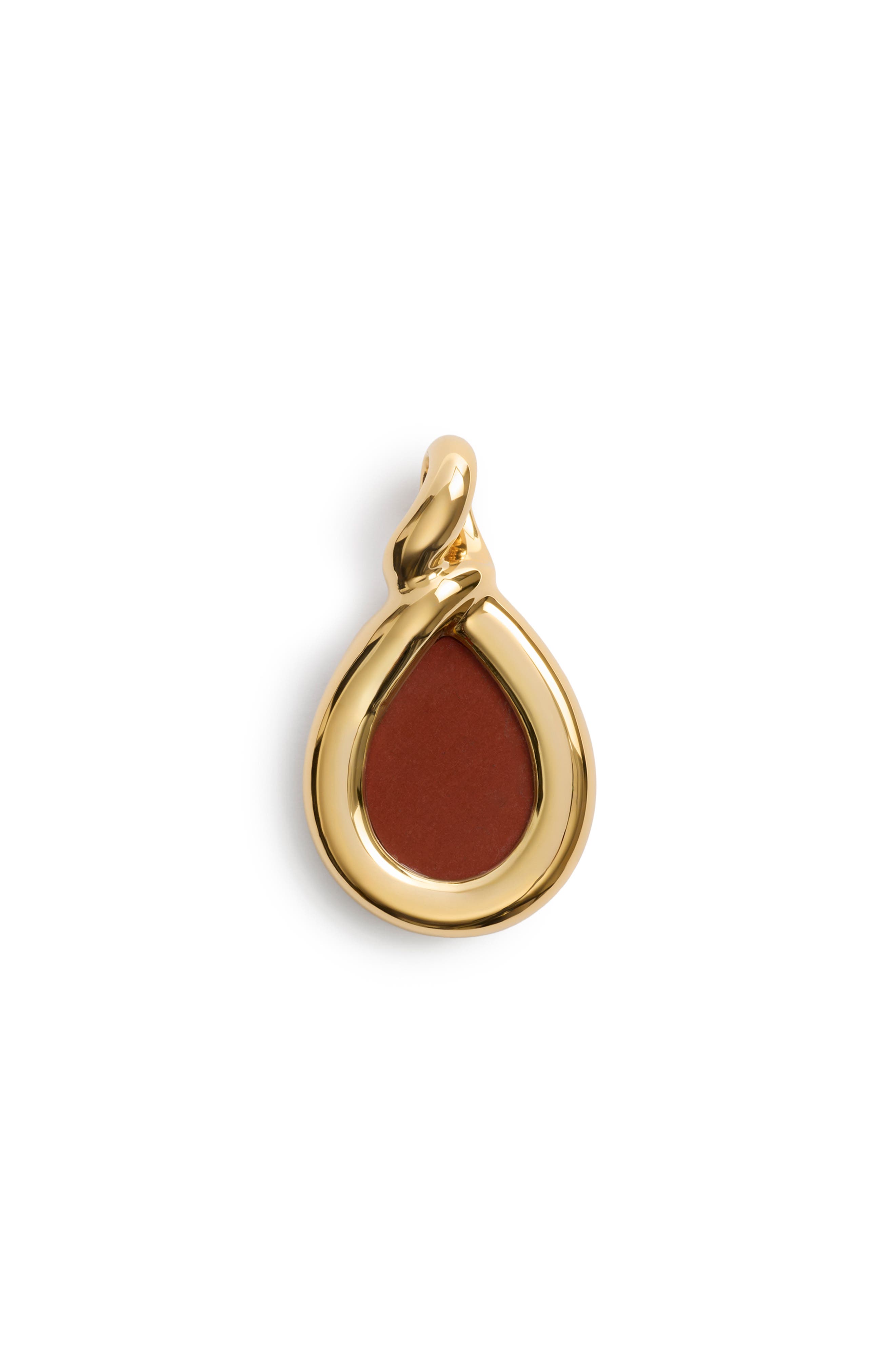 selected 18K GOLD VERMEIL / RED JASPER