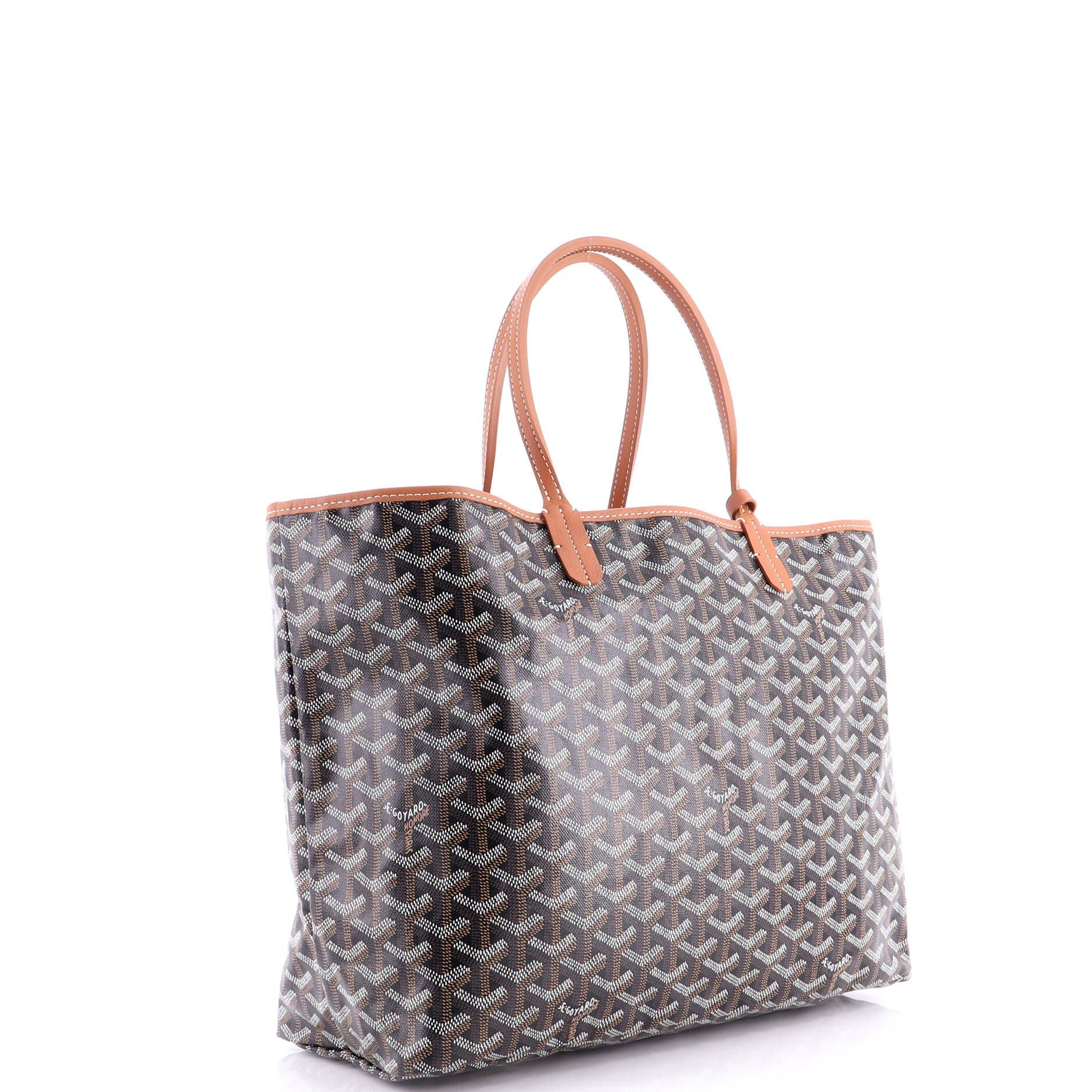 Saint Louis Tote Coated Canvas PM, Alternate, color, Brown