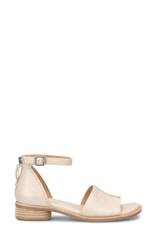 Söfft Faxyn Ankle Strap Sandal In Tapioca Grey