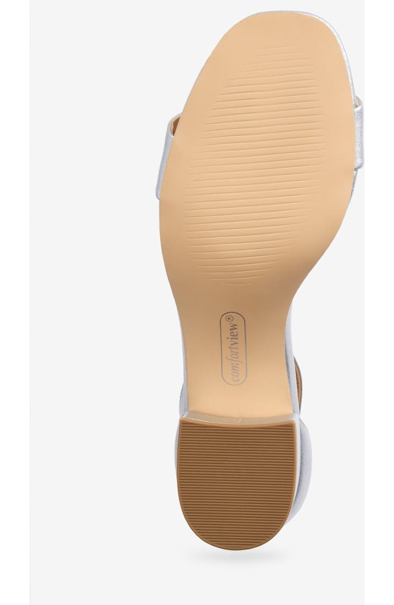 Comfortview The Orly Sandal, Alternate, color, Silver