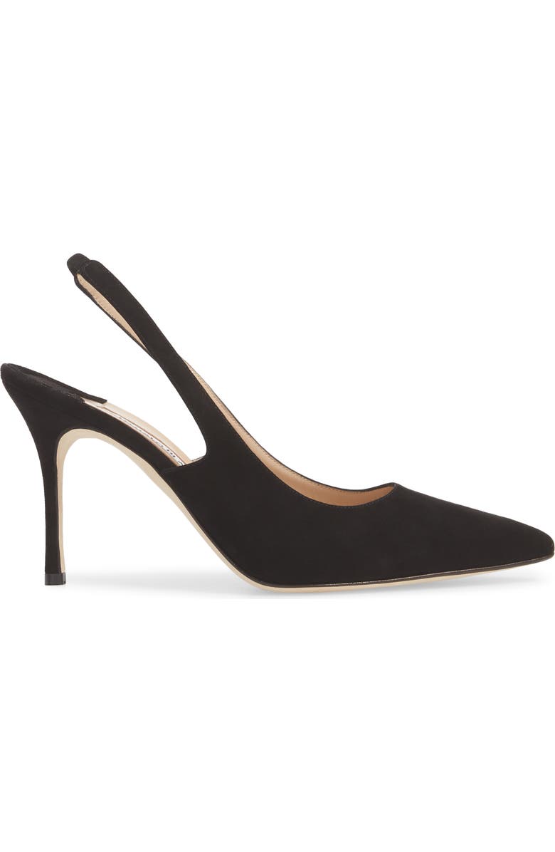 Manolo Blahnik Allura Slingback Pointed Toe Pump, Alternate, color,